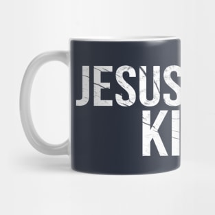 Jesus Is My King Cool Motivational Christian Mug